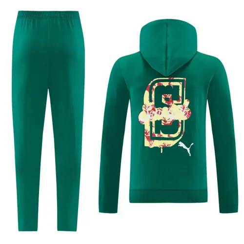 26-27 Senegal Green Hoodie Jacket Tracksuit #01