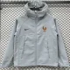 26-27 France Light blue Outdoor Jackets #K8809冲锋衣
