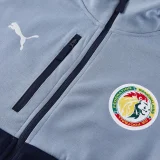 26-27 Senegal Blue grey Hoodie Jacket Tracksuit #01