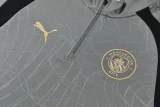 26-27 Man City Grey Half Pull Tracksuit (半拉链)