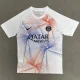 26-27 PSG White Blue Red Training shirts