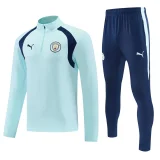 26-27 Man City Light blue Half Pull Tracksuit (半拉链)
