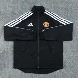 26-27 Man Utd Black Windbreaker