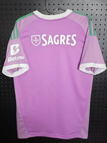 26-27 Benfica Pink Purple Goalkeeper Soccer Jersey