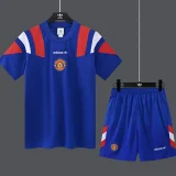 26-27 Man Utd Blue Training Short Suit