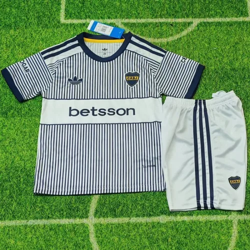 26-27 Boca Juniors Away Kids Soccer Jersey