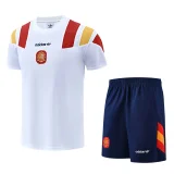 26-27 Spain White Training Short Suit