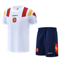 26-27 Spain White Training Short Suit 26-27 Spain White Training Short Suit