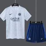 26-27 INT White Training Short Suit