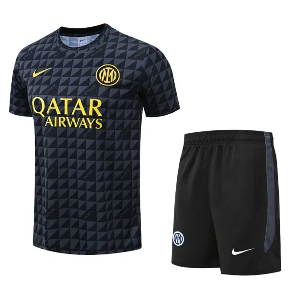26-27 INT Black Training Short Suit