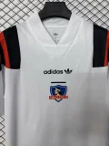 26-27 Colo-Colo EQT White Training Shirts