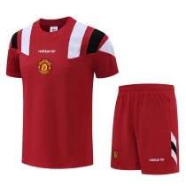 26-27 Man Utd Red Training Short Suit 26-27 Man Utd Red Training Short Suit