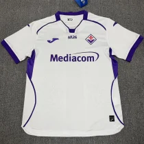 26-27 Fiorentina Away Fans Soccer Jersey 26-27 Fiorentina Away Fans Soccer Jersey