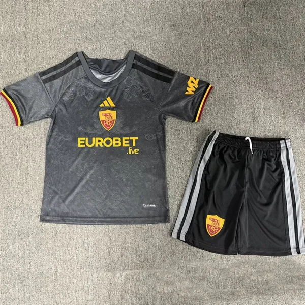 26-27 Roma Third Kids Soccer Jersey