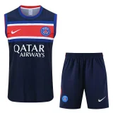 26-27 PSG Royal blue Tank top and shorts suit