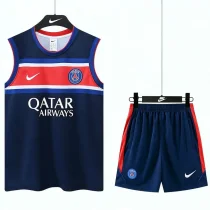 26-27 PSG Royal blue Tank top and shorts suit 26-27 PSG Royal blue Tank top and shorts suit
