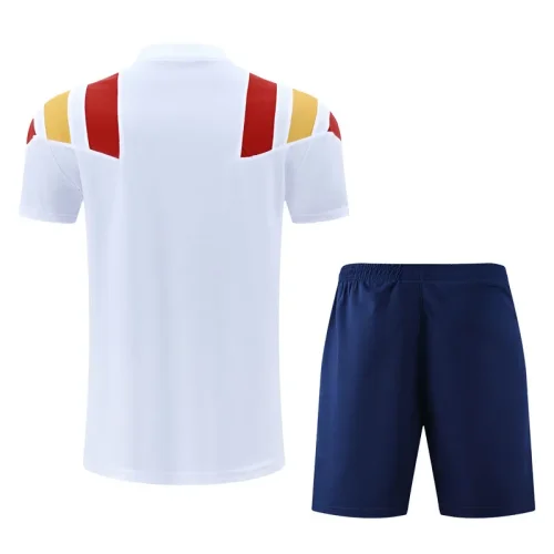 26-27 Spain White Training Short Suit