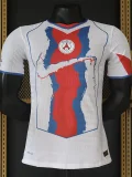 26-27 PSG White Red Blue Player Version Training shirts