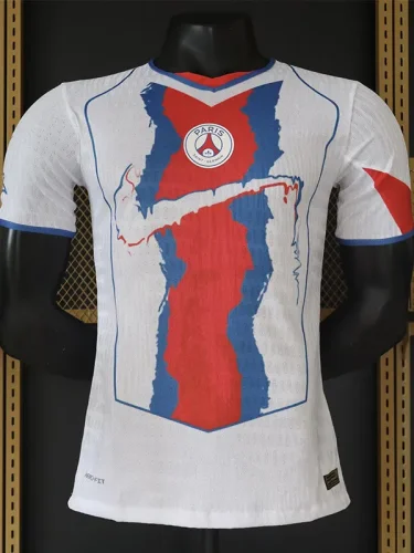 26-27 PSG White Red Blue Player Version Training shirts
