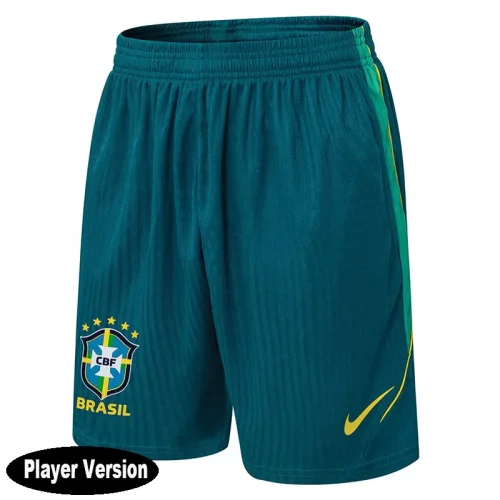 26-27 Brazil Green Player Version Training Shorts Pants (球员短裤)