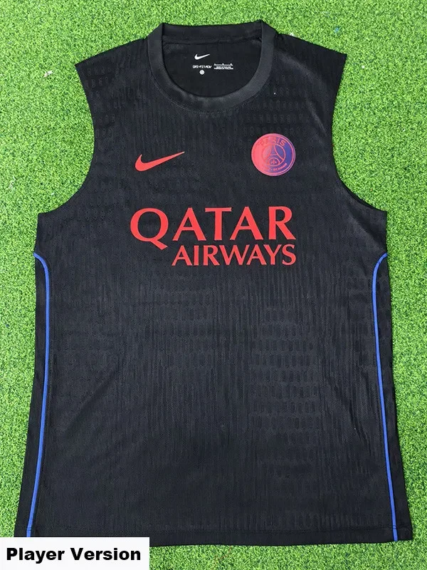 26-27 PSG Black Player Version Training shirts (球员版)
