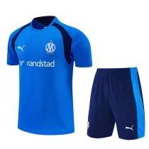 26-27 Marseille Fancy blue Training Short Suit 26-27 Marseille Fancy blue Training Short Suit