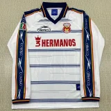 1999-2000 Monarcas Morelia Away Long Sleeve Retro Soccer Jersey (长袖)