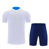 26-27 Marseille White Training Short Suit