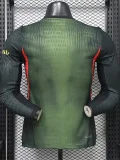 26-27 PSG Black Green Long Sleeve Player Version Soccer Jersey (长袖球员)