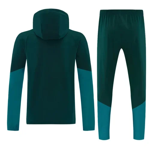 26-27 RMA Dark green Windbreaker Suit (Hoodie)(风衣套装)