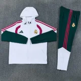 26-27 RMA White Windbreaker Suit (Hoodie)(风衣套装)