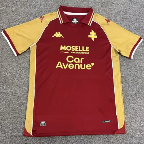 26-27 Metz Home Fans Soccer Jersey