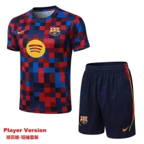 26-27 BAR Red Blue Player Version Training Short Suit (球员短套装) 26-27 BAR Red Blue Player Version Training Short Suit (球员短套装)
