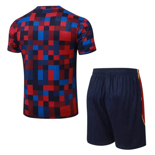26-27 BAR Red Blue Player Version Training Short Suit (球员短套装)