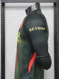 26-27 PSG Black Green Long Sleeve Player Version Soccer Jersey (长袖球员)