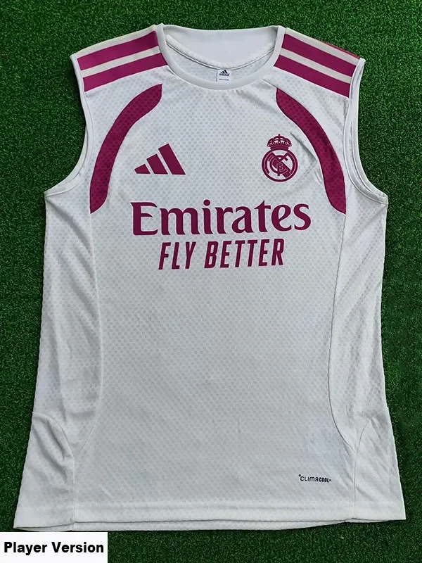 26-27 RMA Beige Player Version Training Vest (球员版)