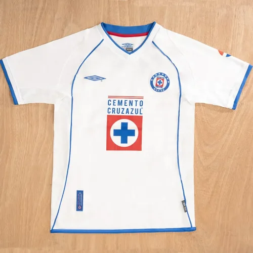 2002-2003 Cruz Azul Away Retro Soccer Jersey