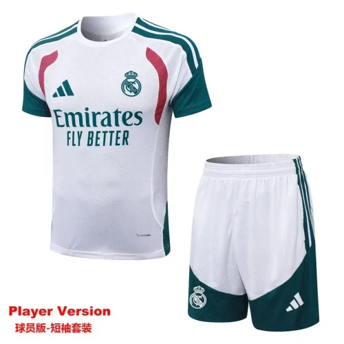 26-27 RMA White Player Version Training Short Suit (球员短套装)