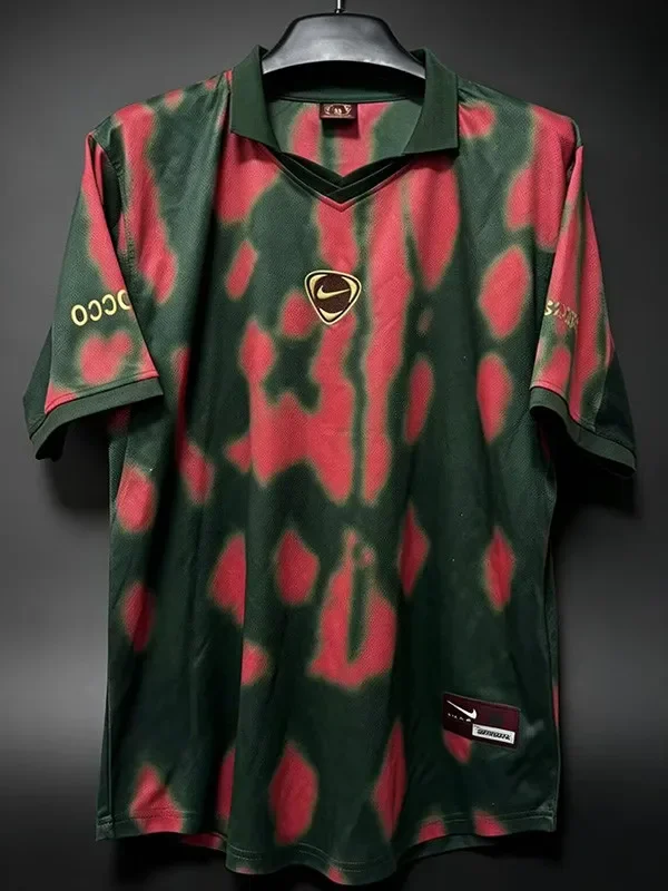 26-27 Morocco Red Black Joint Edition Training shirts