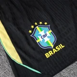 26-27 Brazil Black Player Version Training Shorts Pants (球员短裤)