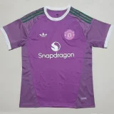 26-27 Man Utd Pink Goalkeeper Fans Soccer Jersey