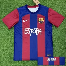 23-24 BAR Limited Edition Home Fans Soccer Jersey ('Estopa'广告) 23-24 BAR Limited Edition Home Fans Soccer Jersey ('Estopa'广告)