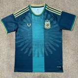 26-27 Argentina Messi Farewell Match Green Fans Soccer Jersey