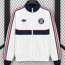 26-27 Bayern White Windbreaker 26-27 Bayern White Windbreaker