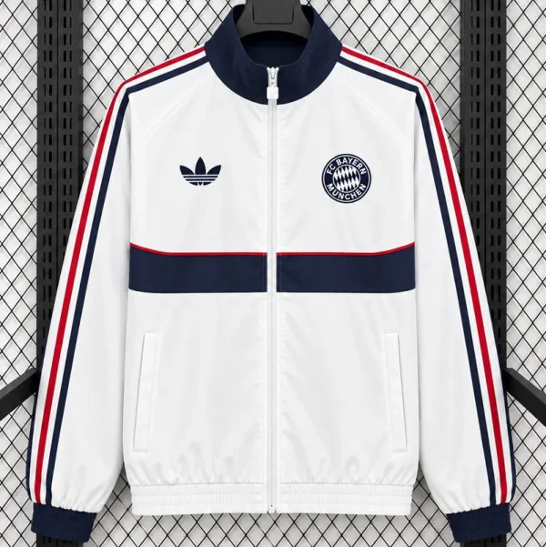 26-27 Bayern White Windbreaker