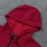 26-27 BAR Red Windbreaker Suit (Hoodie)(风衣套装)