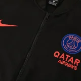 26-27 PSG Black Jacket Tracksuit #01