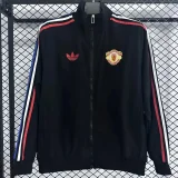 26-27 Man Utd Black Windbreaker