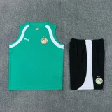 26-27 Senegal Green Tank top and shorts suit