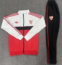 26-27 Sevilla White Red Jacket Tracksuit 26-27 Sevilla White Red Jacket Tracksuit